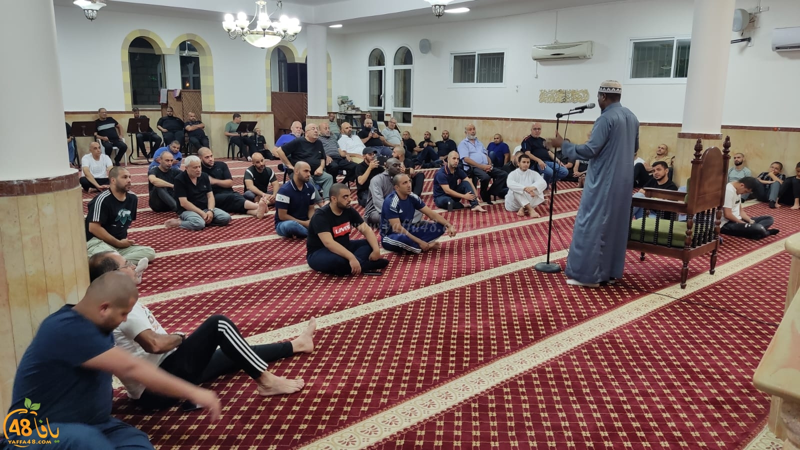 يافا: الشيخ أبو بكر عثمان يحل ضيفاً على مجالس النور في مسجد العجمي